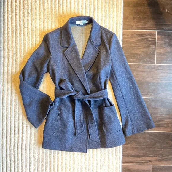 Boden double faced wool wrap jacket, Womens size 6 EUC - Picture 2 of 12
